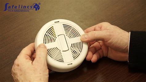 how to open a fire alarm to change battery